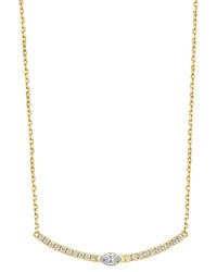 Effy Fine Jewelry Effy Fine Jewelry 14K 0.29 Ct. Tw. Diamond Necklace