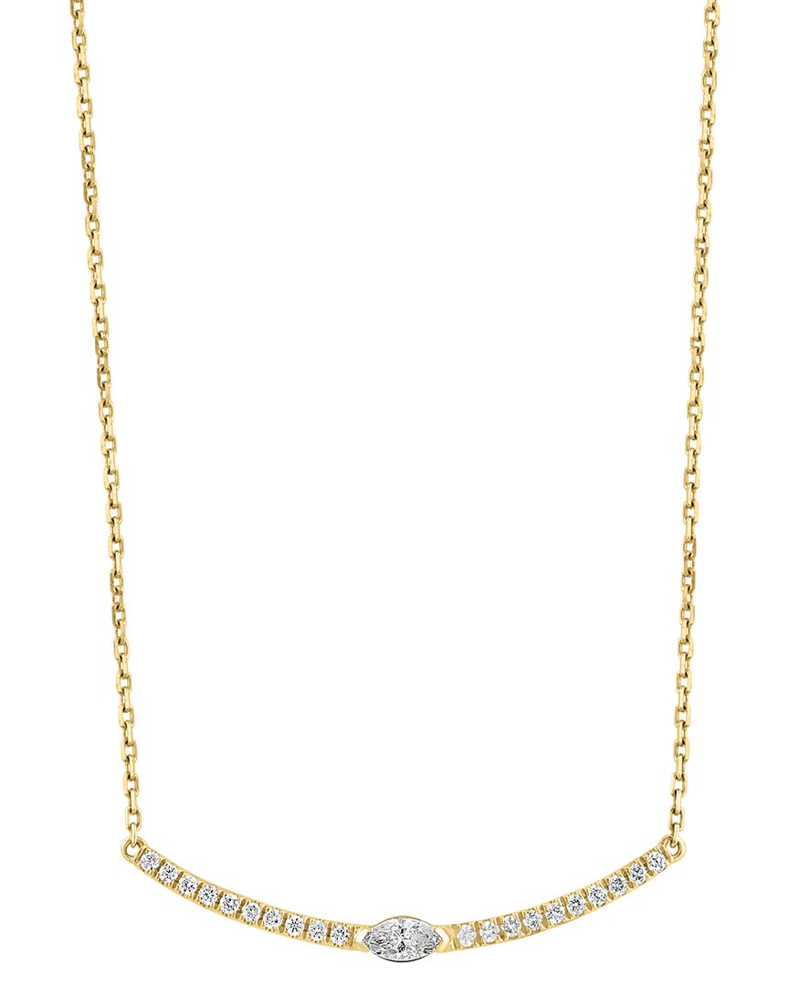 Effy Fine Jewelry Effy Fine Jewelry 14K 0.29 Ct. Tw. Diamond Necklace