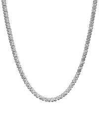 Effy Fine Jewelry Silver 1.28 Ct. Tw. Diamond Necklace