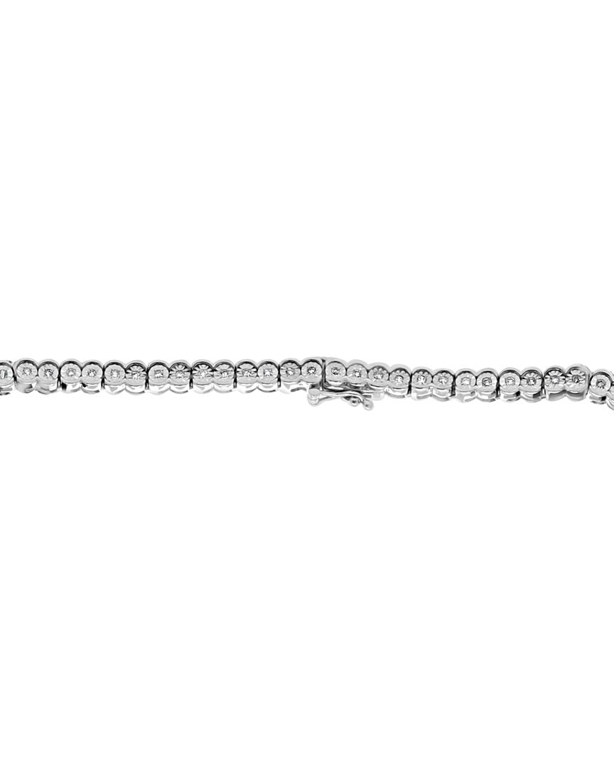 Effy Fine Jewelry Silver 1.28 Ct. Tw. Diamond Necklace