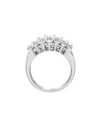 Effy Fine Jewelry Silver 0.49 Ct. Tw. Diamond Ring