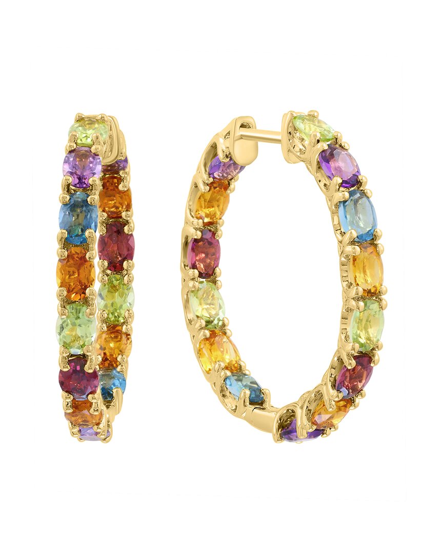 Effy Fine Jewelry Plated 4.00 Ct. Tw. Multi Gemstone Earrings