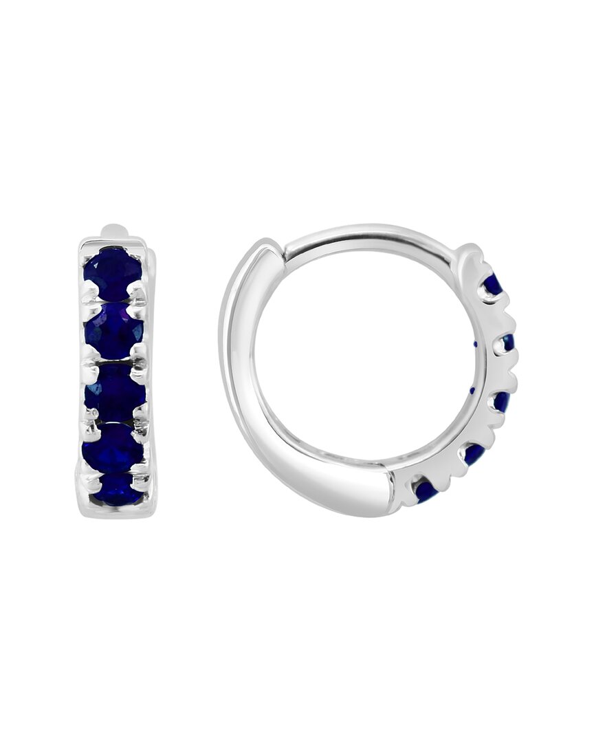 Effy Fine Jewelry Silver 0.28 Ct. Tw. Sapphire Earrings