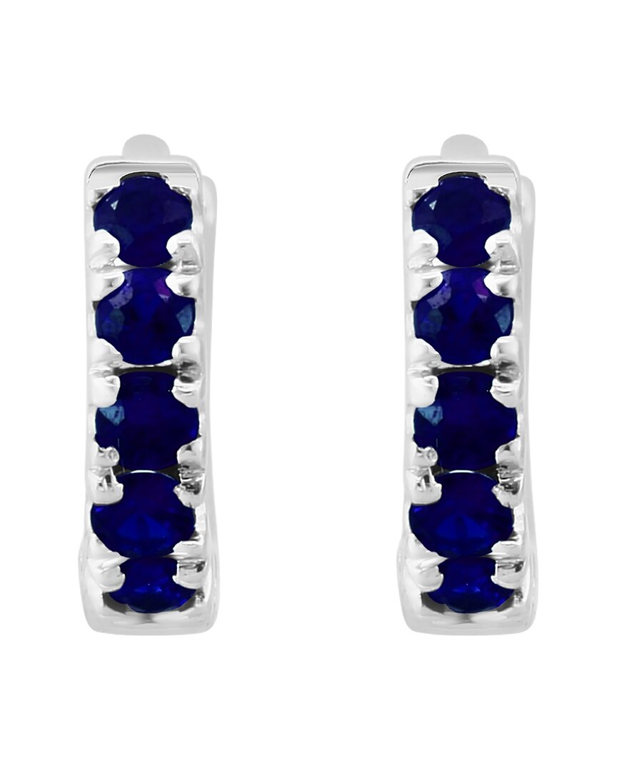 Effy Fine Jewelry Silver 0.28 Ct. Tw. Sapphire Earrings