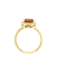 Effy Fine Jewelry 14K 2.13 Ct. Tw. Diamond & Citrine Ring