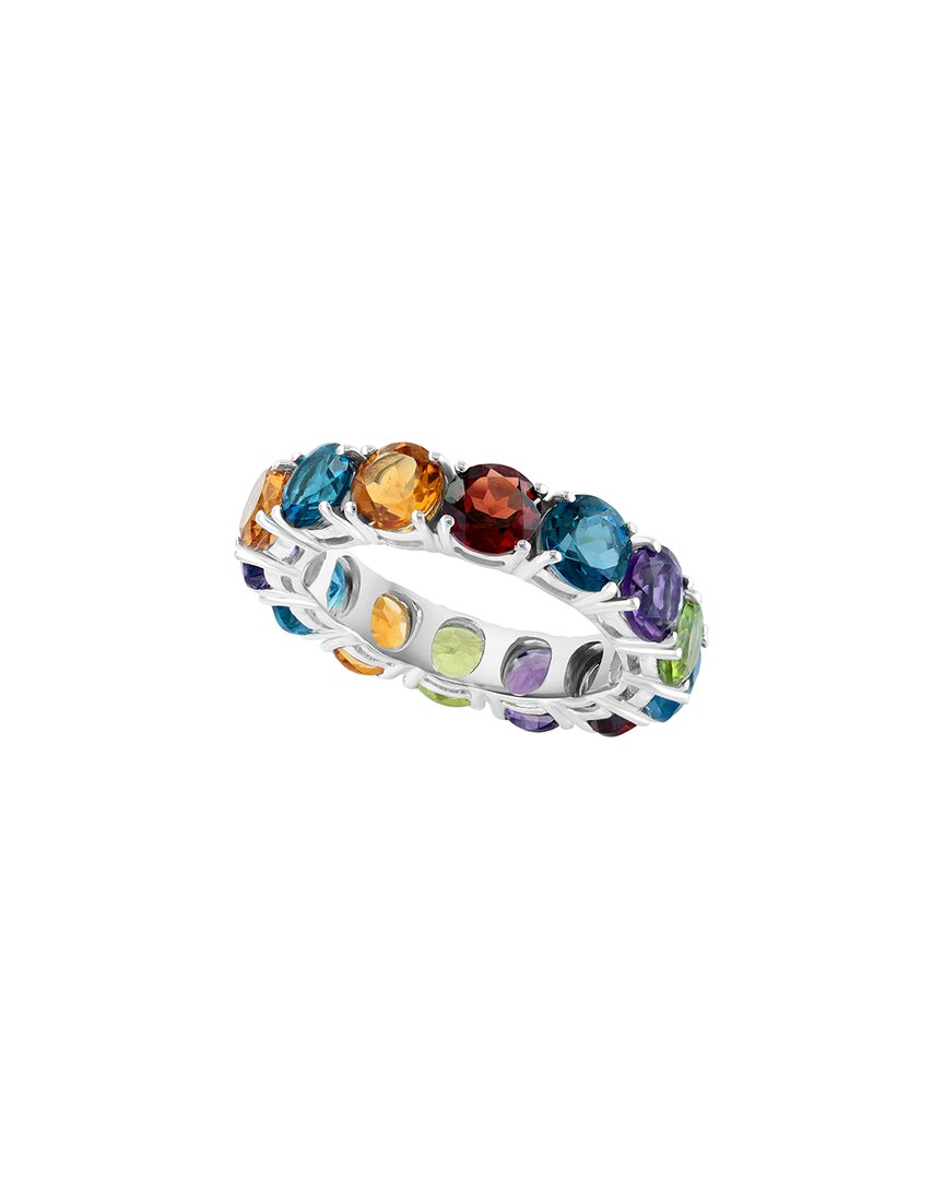 Effy Fine Jewelry Silver 7.55 Ct. Tw. Multi Gemstone Ring