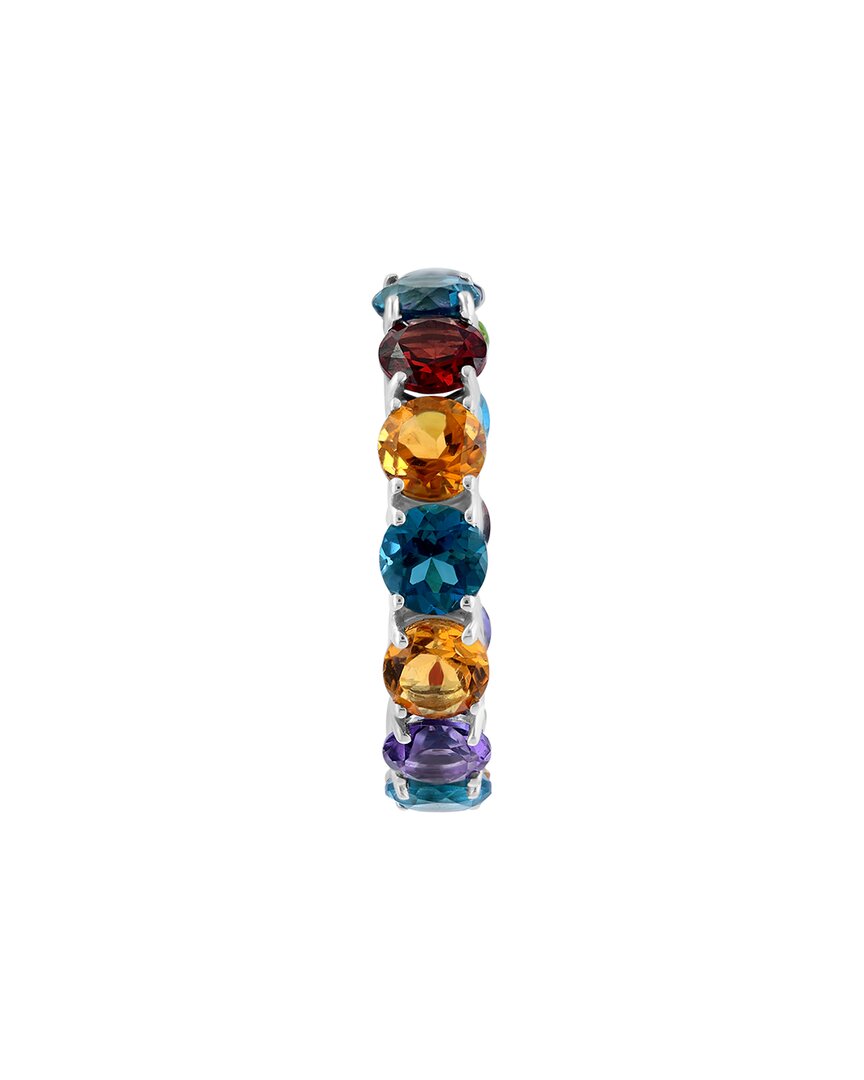 Effy Fine Jewelry Silver 7.55 Ct. Tw. Multi Gemstone Ring
