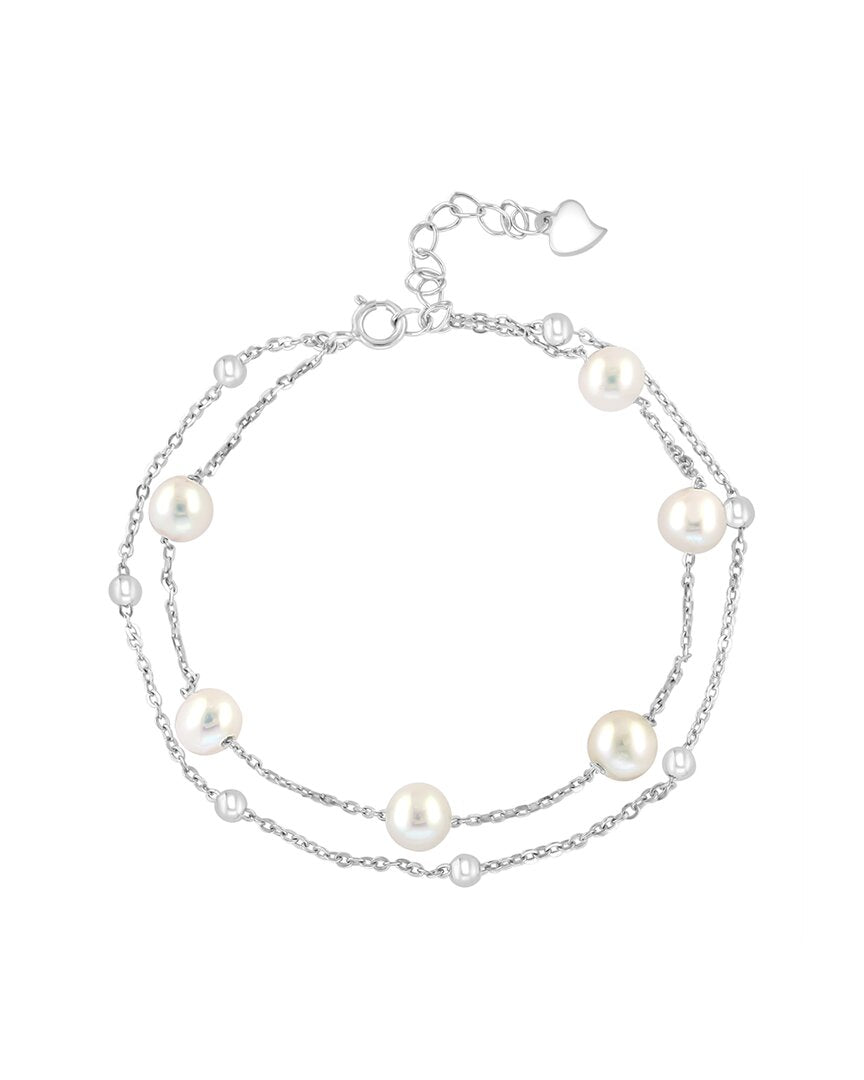 Effy Fine Jewelry Silver 6Mm Pearl Bracelet