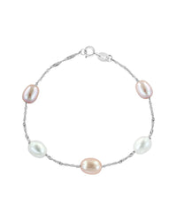 Effy Fine Jewelry Silver 7Mm Pearl Bracelet