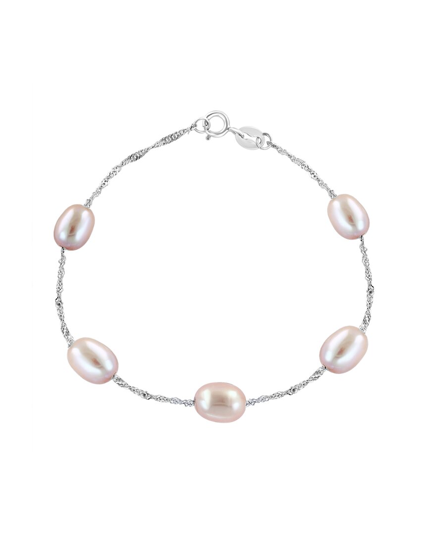 Effy Fine Jewelry Silver 7Mm Mm Pearl Bracelet