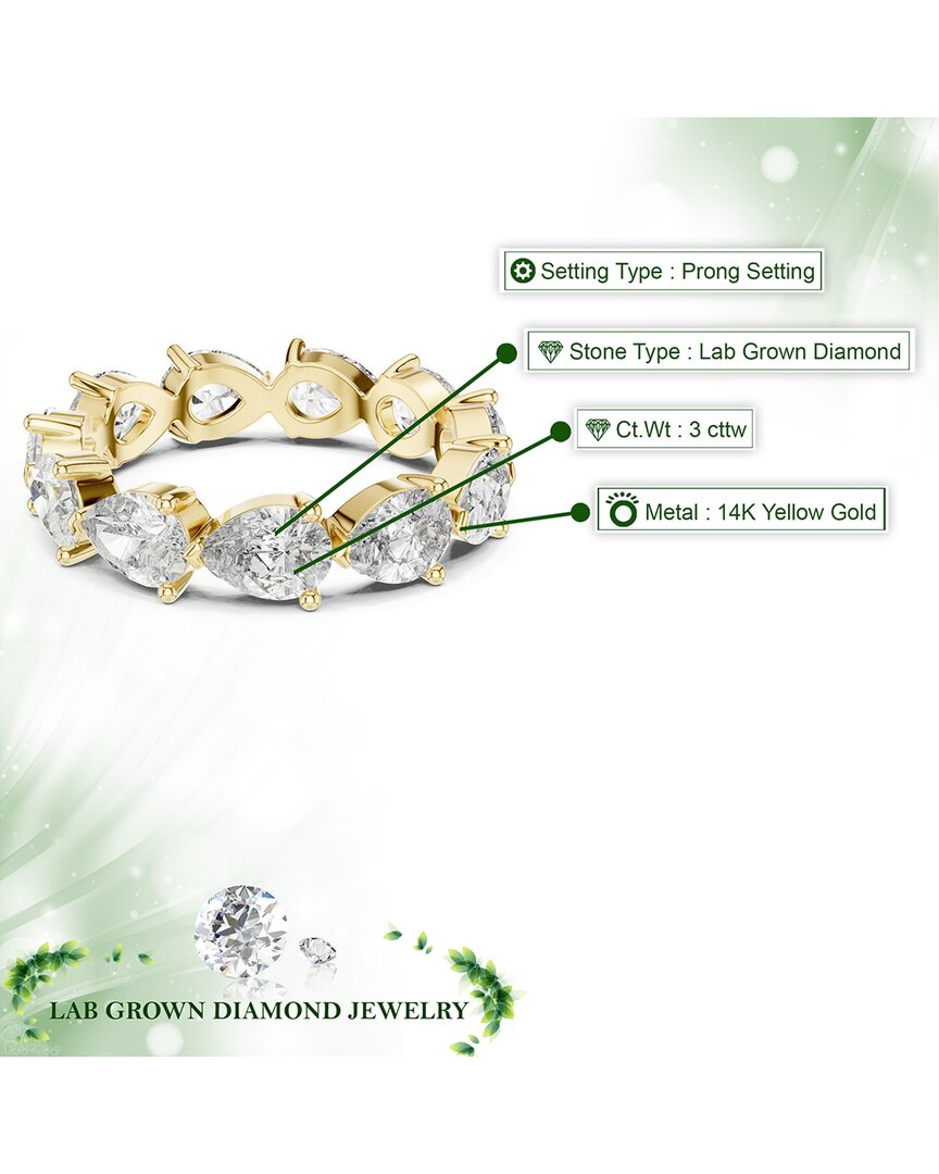 Amairah 14K 3.00 Ct. Tw. Lab-Grown Diamond Eternity Ring