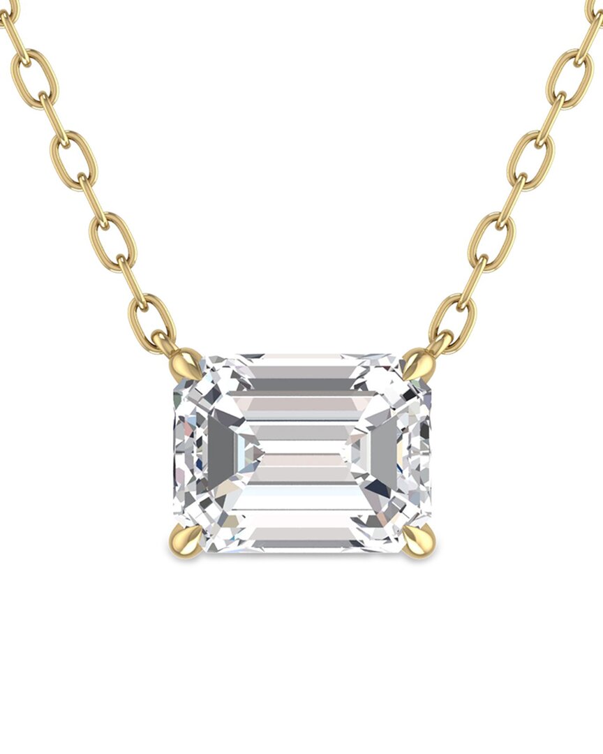 Lab Grown Diamonds 14K 0.25 Ct. Tw. Lab Grown Diamond Necklace