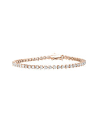 Amairah Amairah 14K 4.00 Ct. Tw. Lab-Grown Diamond Tennis Bracelet