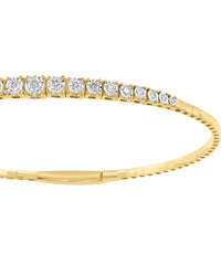 Effy Fine Jewelry Gold Over Silver 0.49 Ct. Tw. Diamond Bracelet