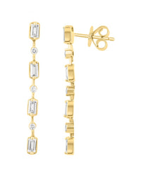 Effy Fine Jewelry 14K 0.69 Ct. Tw. Lab-Grown Diamond Earrings