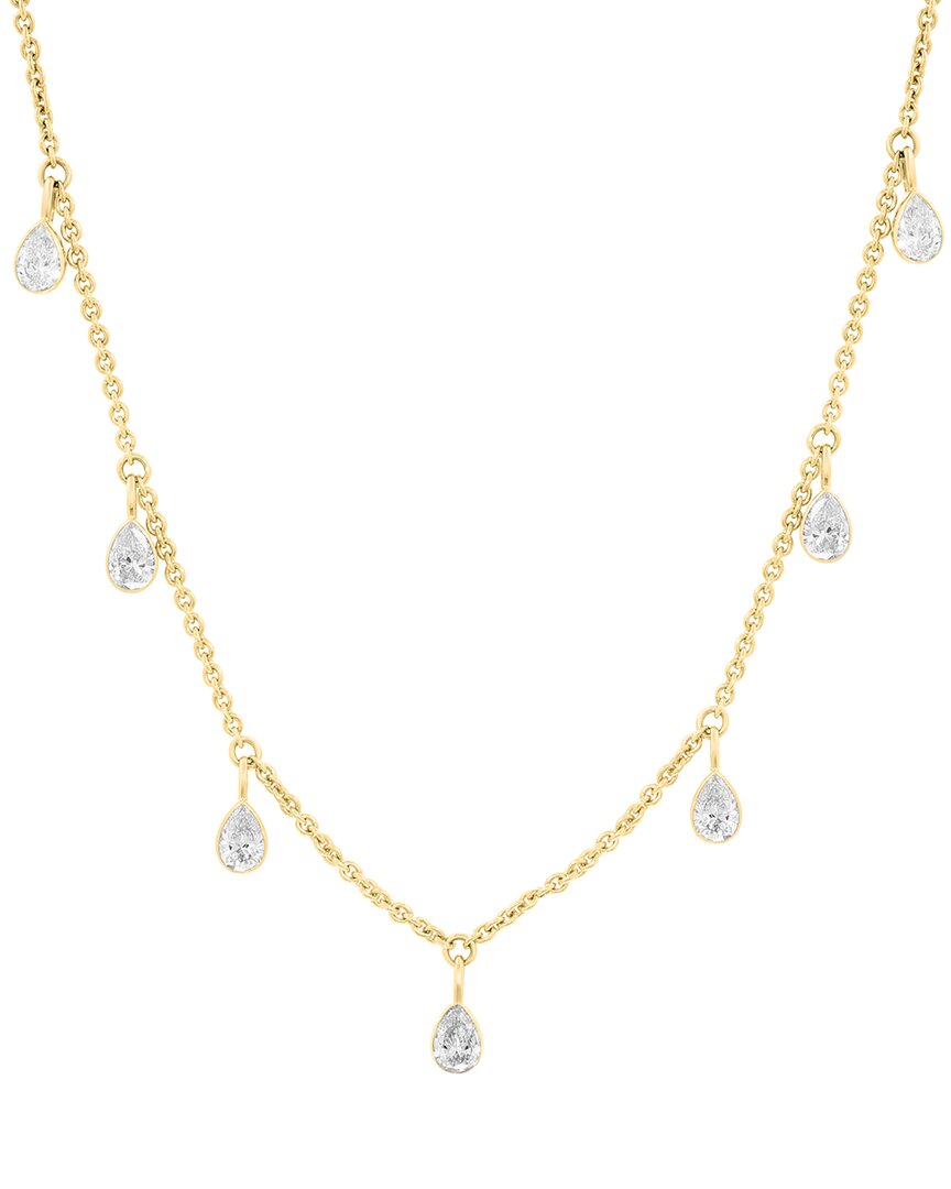 Effy Fine Jewelry 14K 0.95 Ct. Tw. Lab-Grown Diamond Necklace