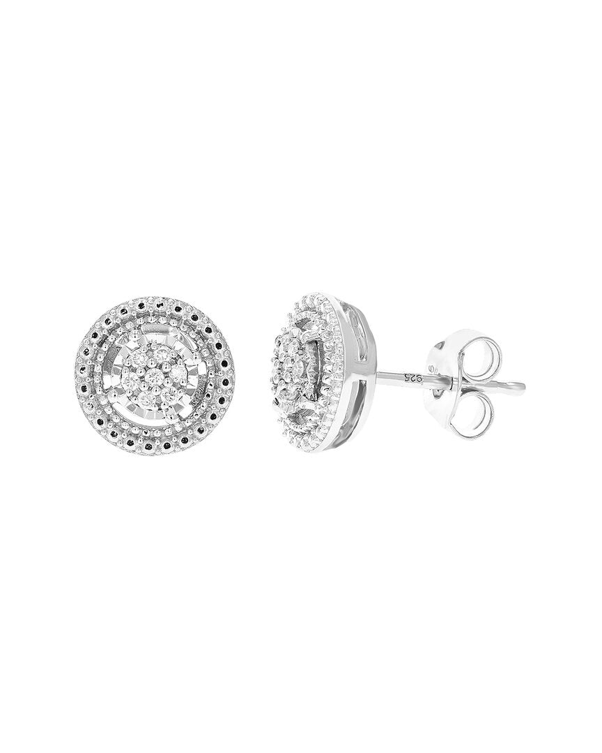 Amairah Silver 0.08 Ct. Tw. Lab-Grown Diamond Studs
