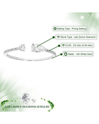 Amairah Amairah 14K 0.40 Ct. Tw. Lab-Grown Diamond Engagement Ring