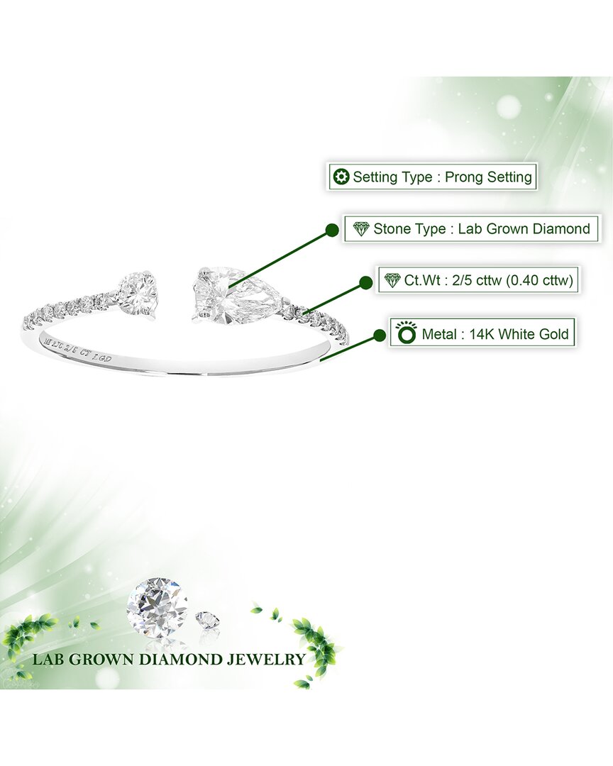 Amairah Amairah 14K 0.40 Ct. Tw. Lab-Grown Diamond Engagement Ring