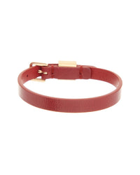 Valentino Valentino Vlogo Leather Bracelet
