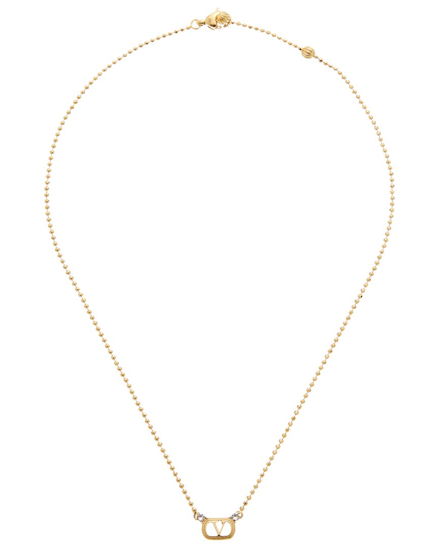 Valentino Valentino Ovalette Swarovski Necklace
