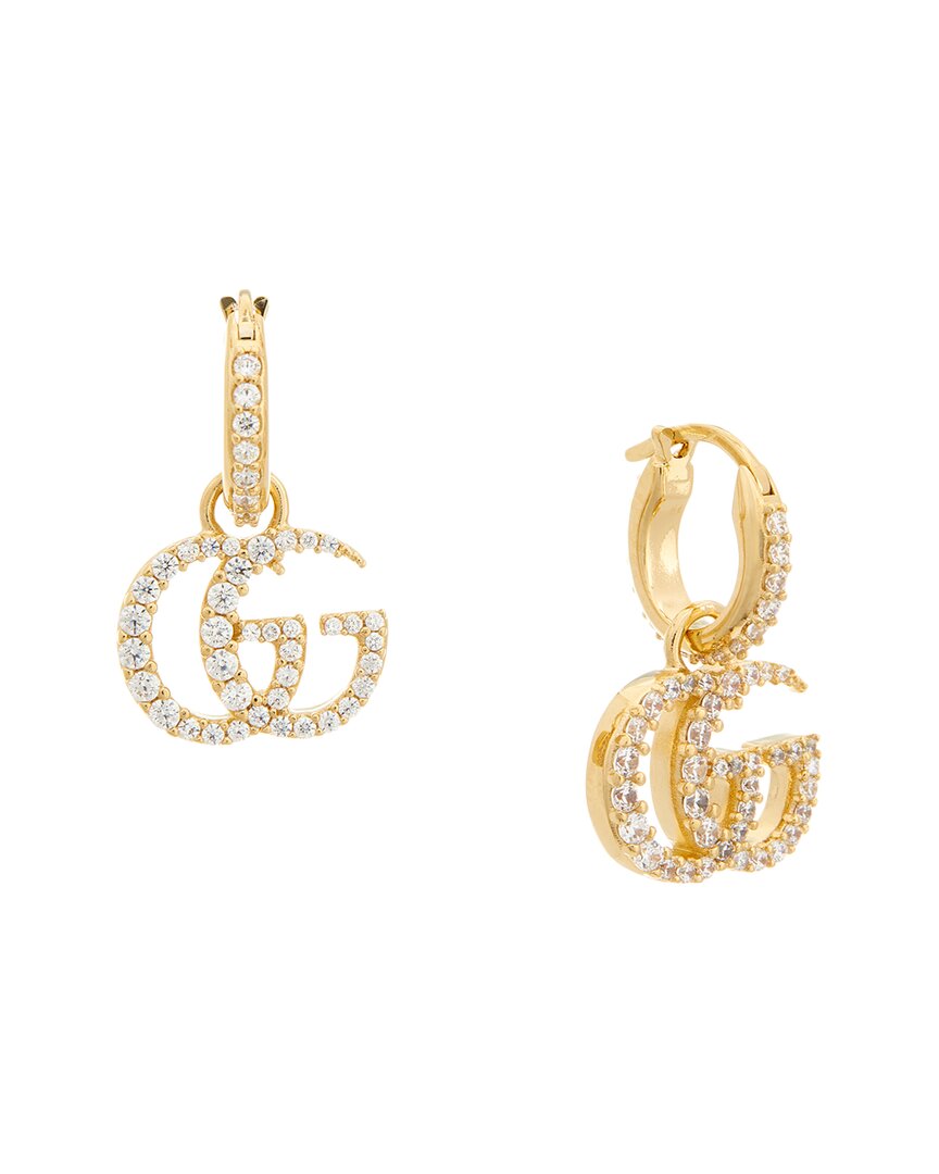 Gucci Gg Marmont Crystal Earrings