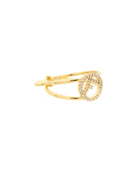 FENDI Fendi F Is Fendi Ring