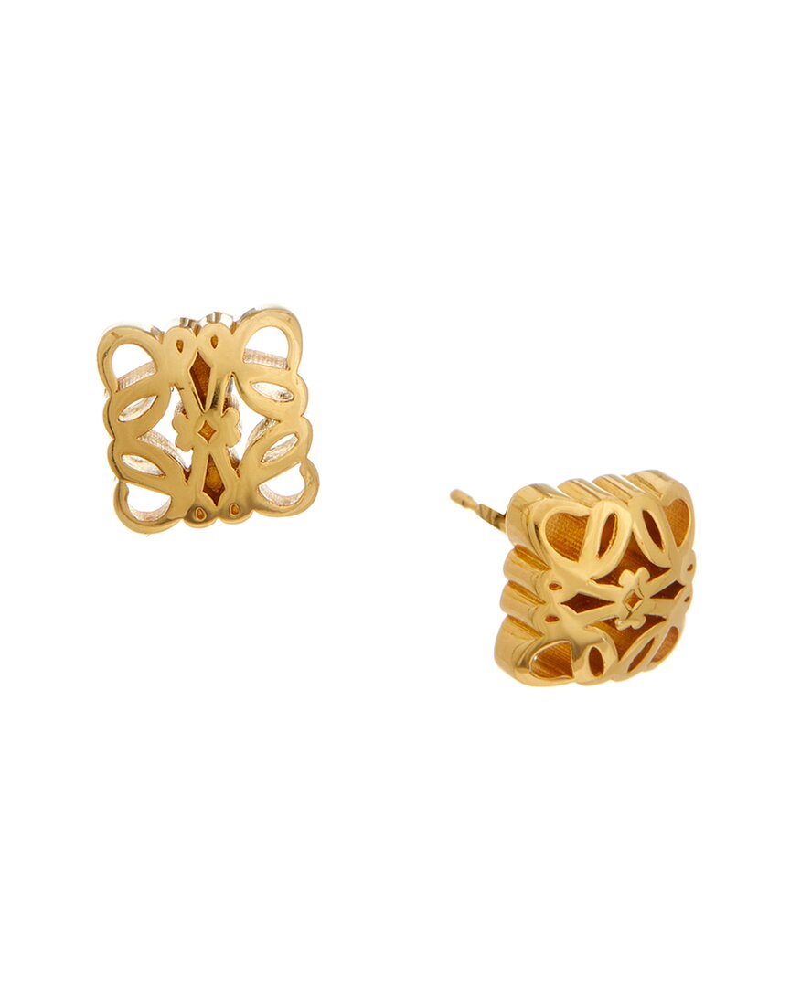 Loewe Loewe Anagram Bombé Stud Earrings