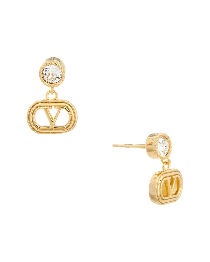 Valentino Valentino Oval Swarovski Earrings