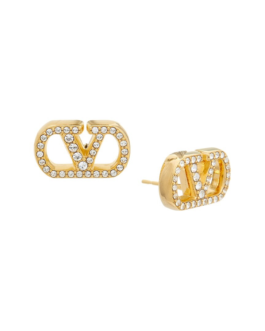 Valentino Vlogo Signature Swarovski Earrings