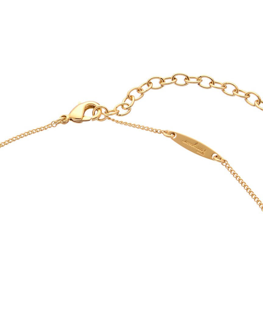 Ferragamo Ferragamo Gancini 3D Crystal Necklace