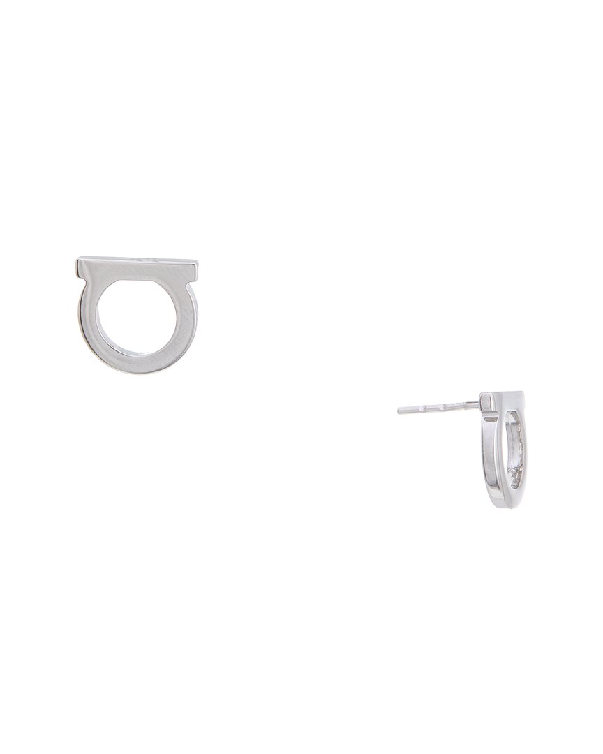 Ferragamo Ferragamo Gancini Brass Earrings