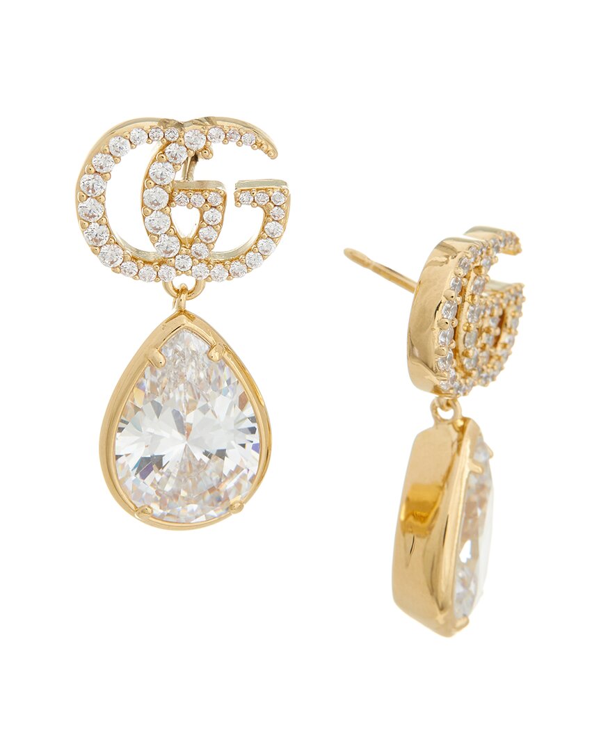 Gucci Gucci Gg Marmont Crystal Earrings