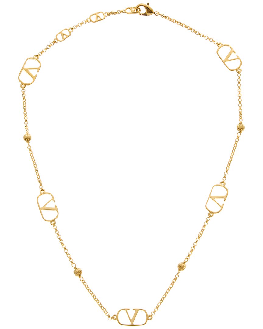 Valentino Valentino Vlogo Signature Necklace