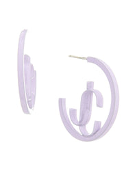 Jimmy Choo Jimmy Choo Jc Monogram Earrings