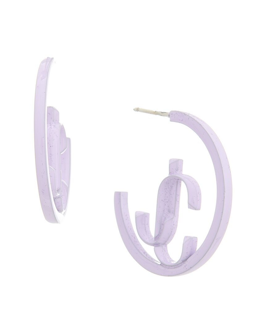 Jimmy Choo Jimmy Choo Jc Monogram Earrings