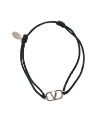 Valentino Valentino Vlogo Signature Cord Bracelet