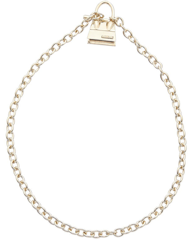 Jacquemus Le Collier Chiquito Barre Charm Toggle Necklace