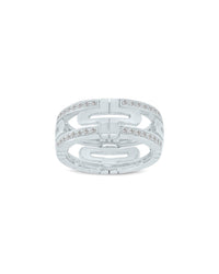 Bulgari 18K 0.70 Ct. Tw. Diamond Ring No Color