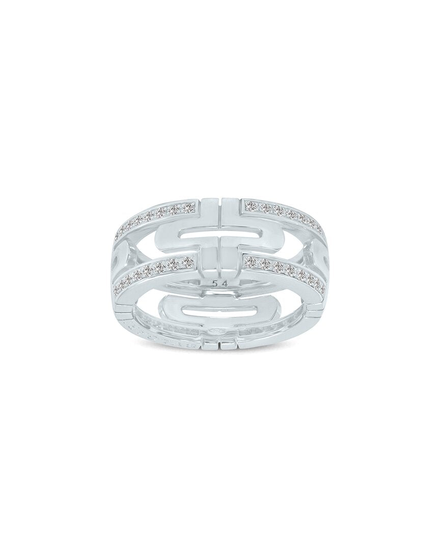 Bulgari 18K 0.70 Ct. Tw. Diamond Ring No Color
