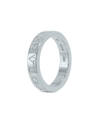Bulgari 18K 0.01 Ct. Tw. Diamond Ring