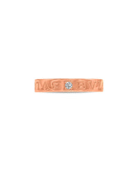 Bulgari 18K Rose Gold 0.01 Ct. Tw. Diamond Ring