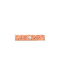 Bulgari 18K Rose Gold 0.01 Ct. Tw. Diamond Ring