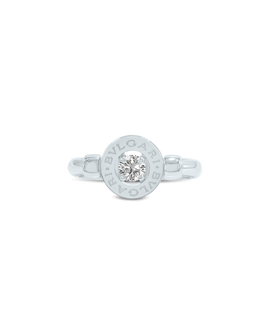 Bulgari 18K 0.10 Ct. Tw. Diamond Ring