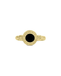 Bulgari 18K Onyx Ring