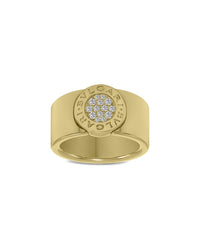 Bulgari 18K 0.08 Ct. Tw. Diamond Ring No Color 7