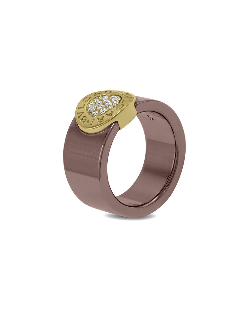 Bulgari 18K 0.08 Ct. Tw. Diamond Ring