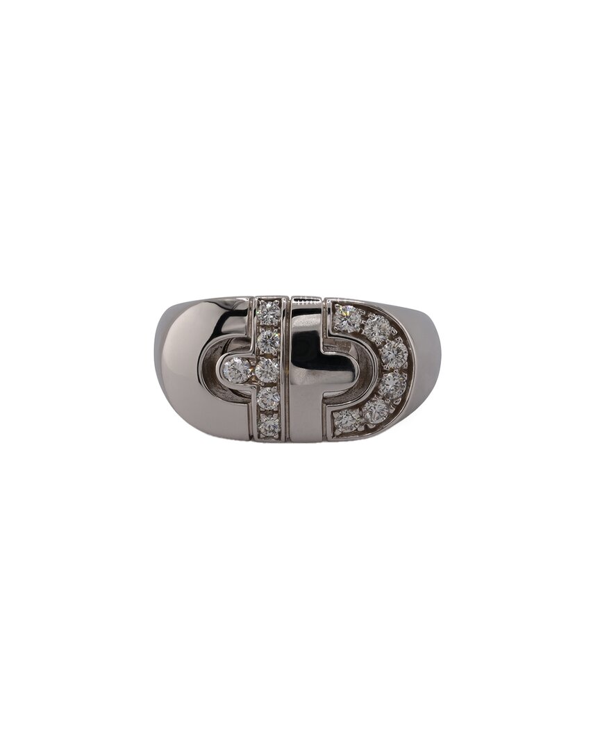 Bulgari Parentesi 18K 0.35 Ct. Tw. Diamond Ring No Color 7
