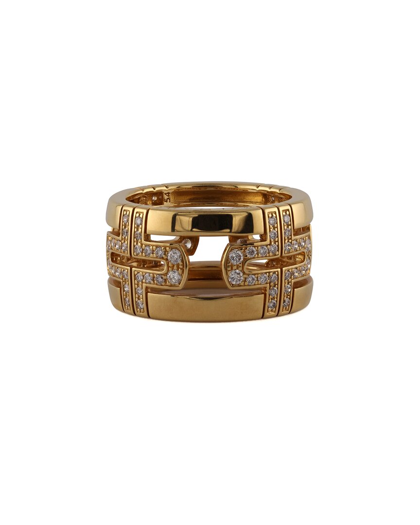 Bulgari 18K Rose Gold 0.70 Ct. Tw. Diamond Ring