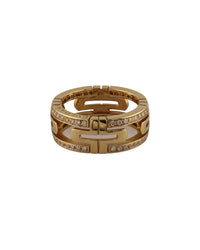 Bulgari Parentesi 18K Rose Gold 0.40 Ct. Tw. Diamond Ring No Color